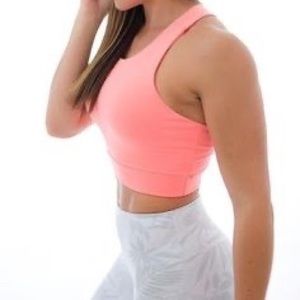 P’tula first edition release Sports Bra - Coral